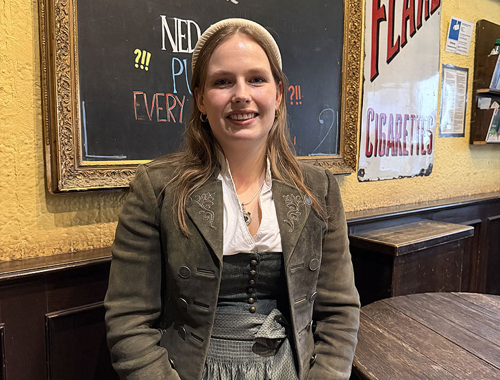 Faye Marie O&rsquo;Meara ist Parade Princess @ St. Patricks Day Munich Parade 2026 (&copy;Foto: Martin Schmitz) 